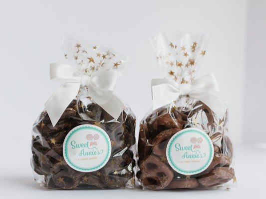 Mini Chocolate Covered Pretzels